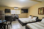 Two queen beds in Rancho Percebu San Felipe Vacation rental studio 6